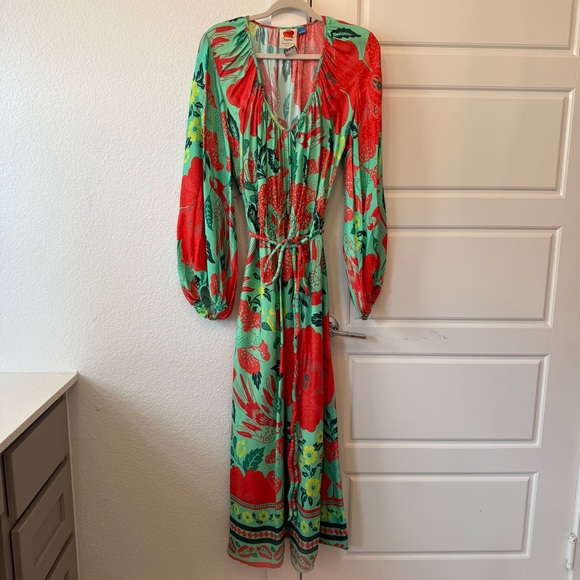 Farm x Anthropologie Poppy Print Dress - Picture 4 of 8